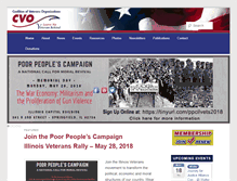 Tablet Screenshot of coalitionofvets.org